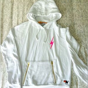 Aviator Nation white sweatshirt, new/never worn